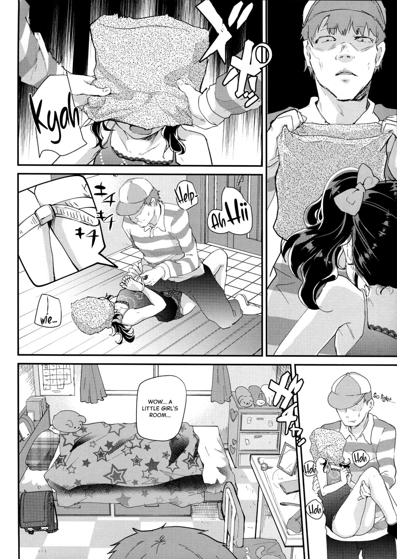 Hentai Manga Comic-Gal JS Yui-chan and the Virgin-Only Rapist-Read-7